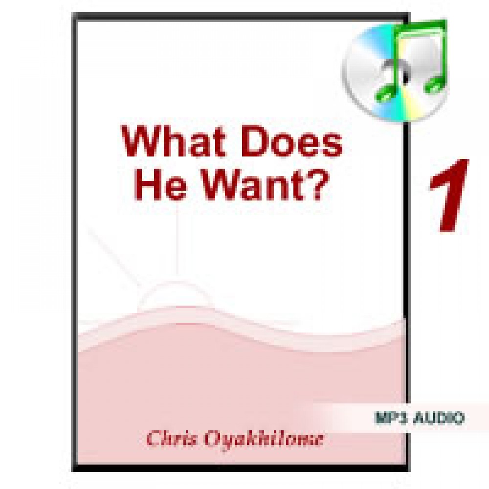 What Does He Want? What Does He Want?
