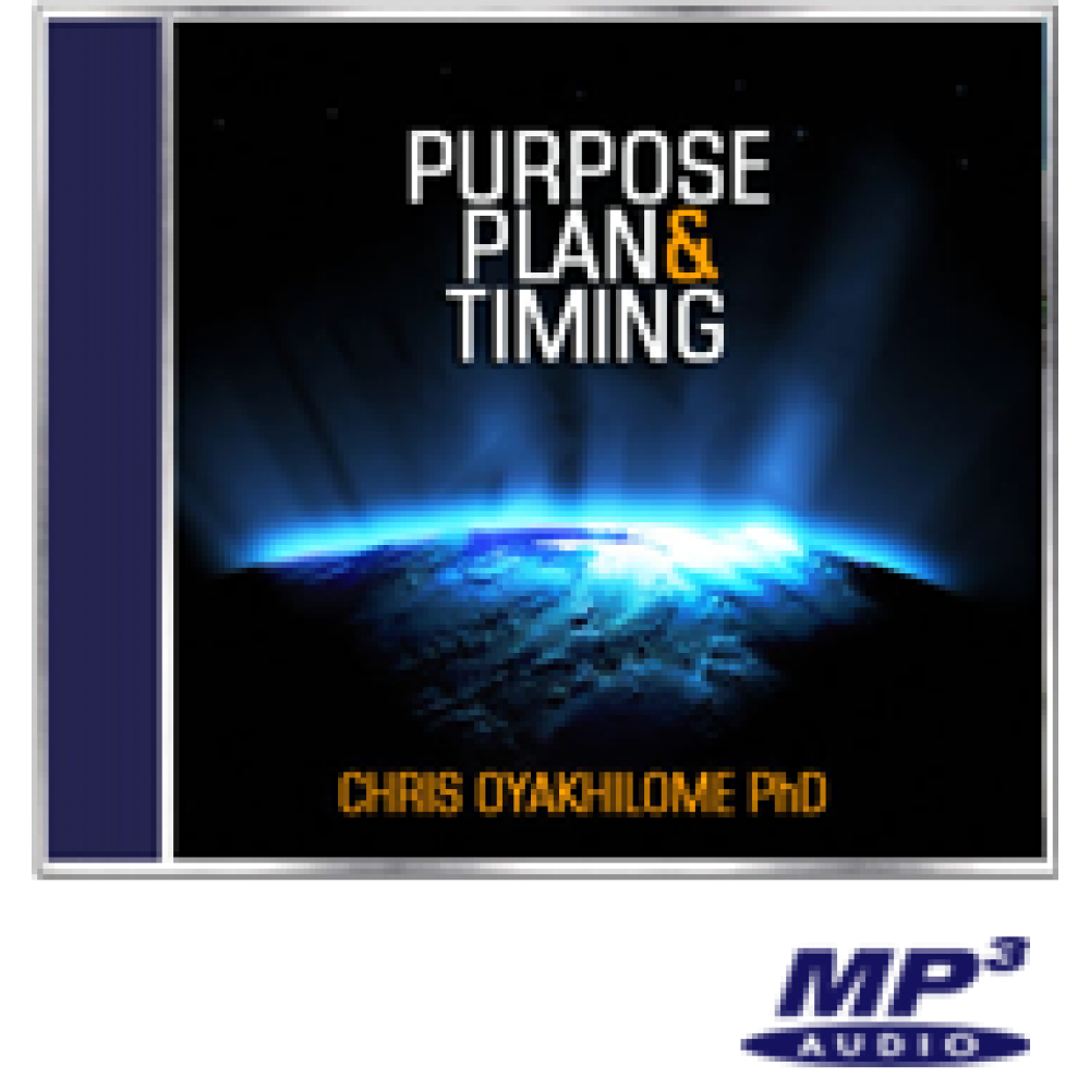 Purpose, Plan & Timing